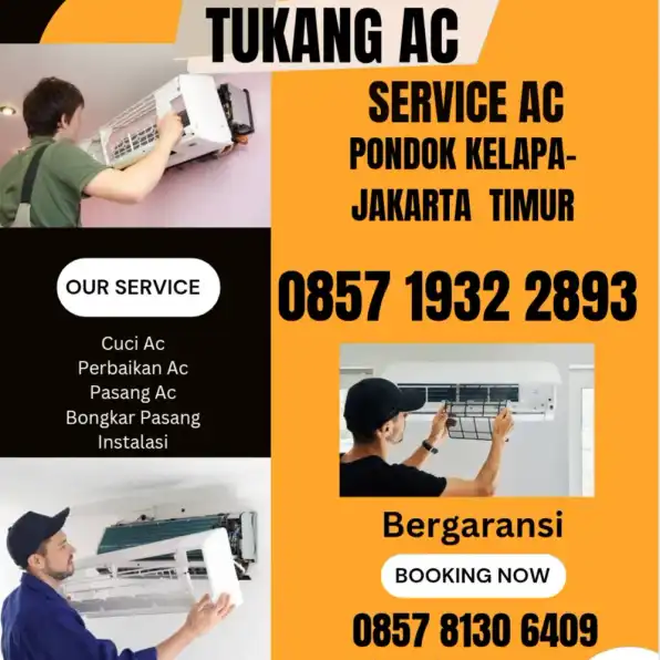 Tukang Ac - Cuci Ac Pondok Kelapa Jakarta Timur 0857 1932 2893