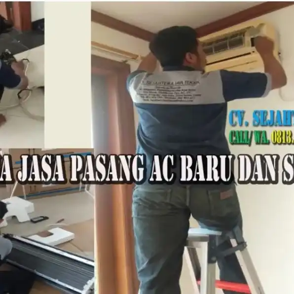 WA. 0822.9815.2217 - 0813.1418.1790 Jasa Service AC, Cuci AC, Bongkar Pasang AC Depok, Pancoran Mas, Depok Terdekat – CV. Sejahtera Jaya Teknik