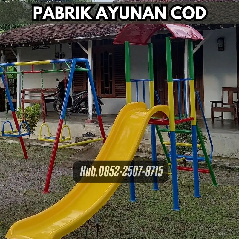 Desain ayunan besi minimalis terbaru Dan Mainan Panjat Tali Kec Paseh Sumedang