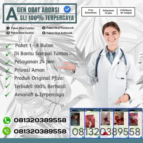 Jual Obat Aborsi Blitar (New 2025) 081320389558 Obat Penggugur Kandungan Di Blitar COD