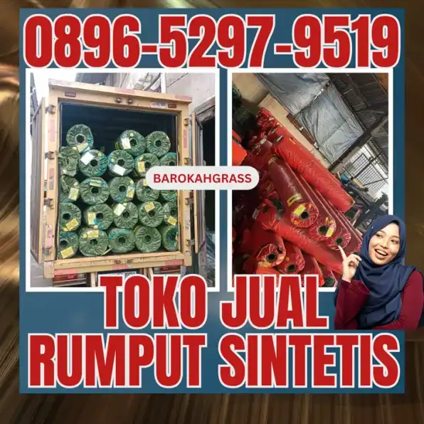 0896-5297-9519 (Bu Diana), Gudang Rumput Sintetis Palembang Muara Belida