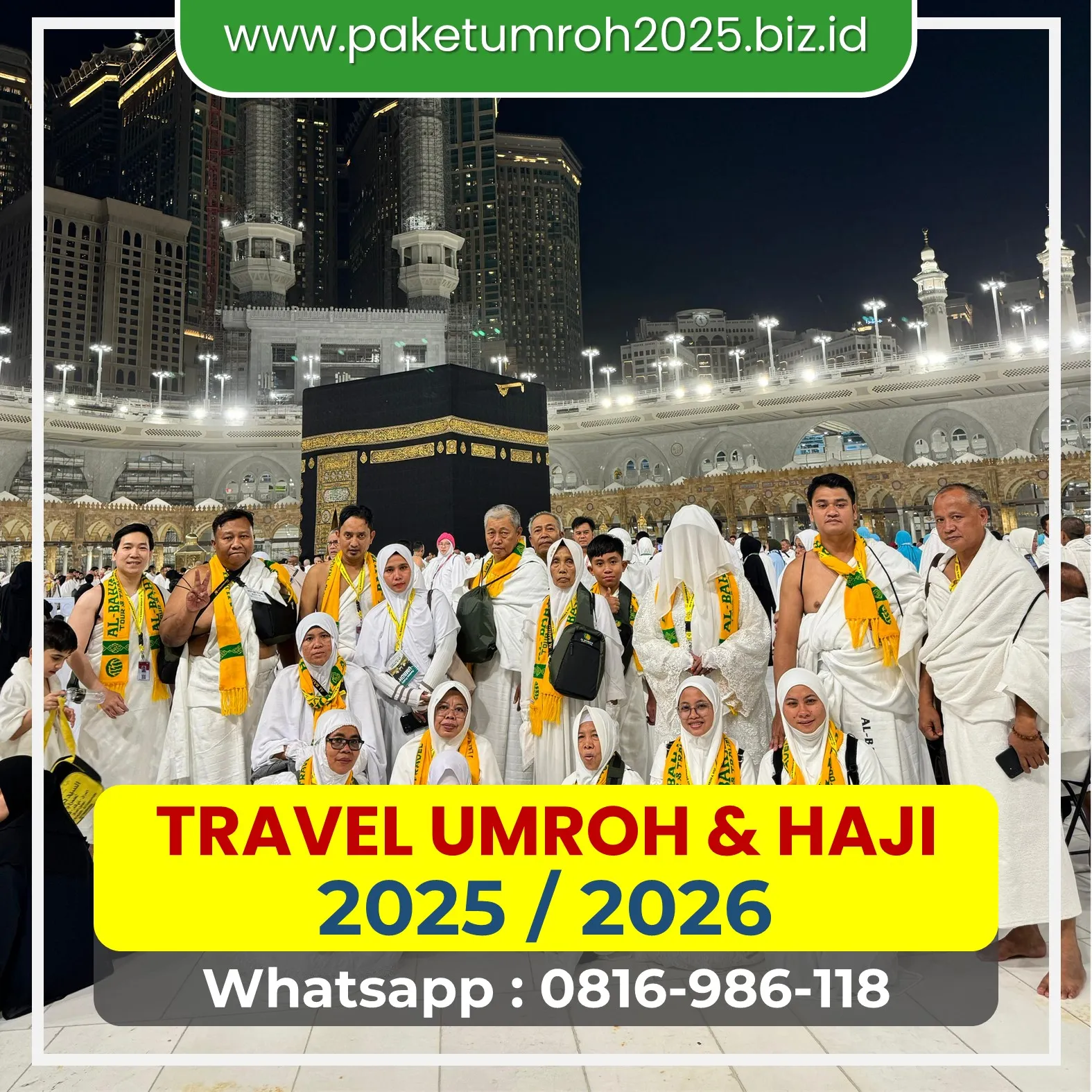Travel Umroh Ramadhan 2025 Sanan Wetan Blitar AL Bahjah – Ibadah Penuh Hikmah!
