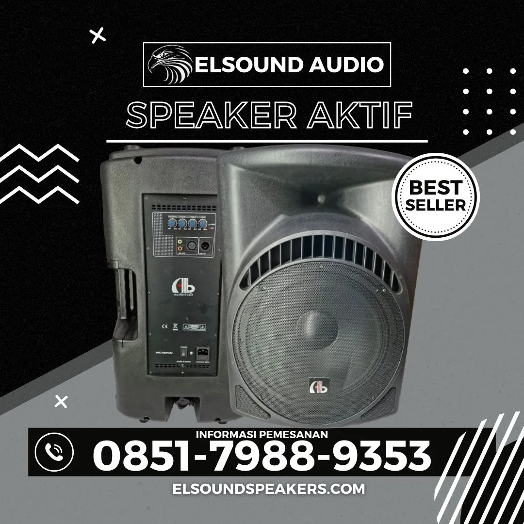 Speaker Aktif 15 Inch Elsound Audio di Doko Blitar Jawa Timur