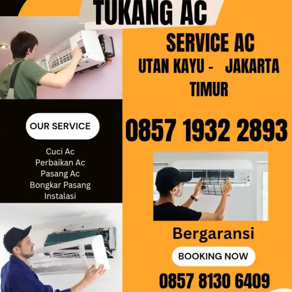 Service Ac - Cuci Ac Utan Kayu Jakarta Timur 0857 1932 2893