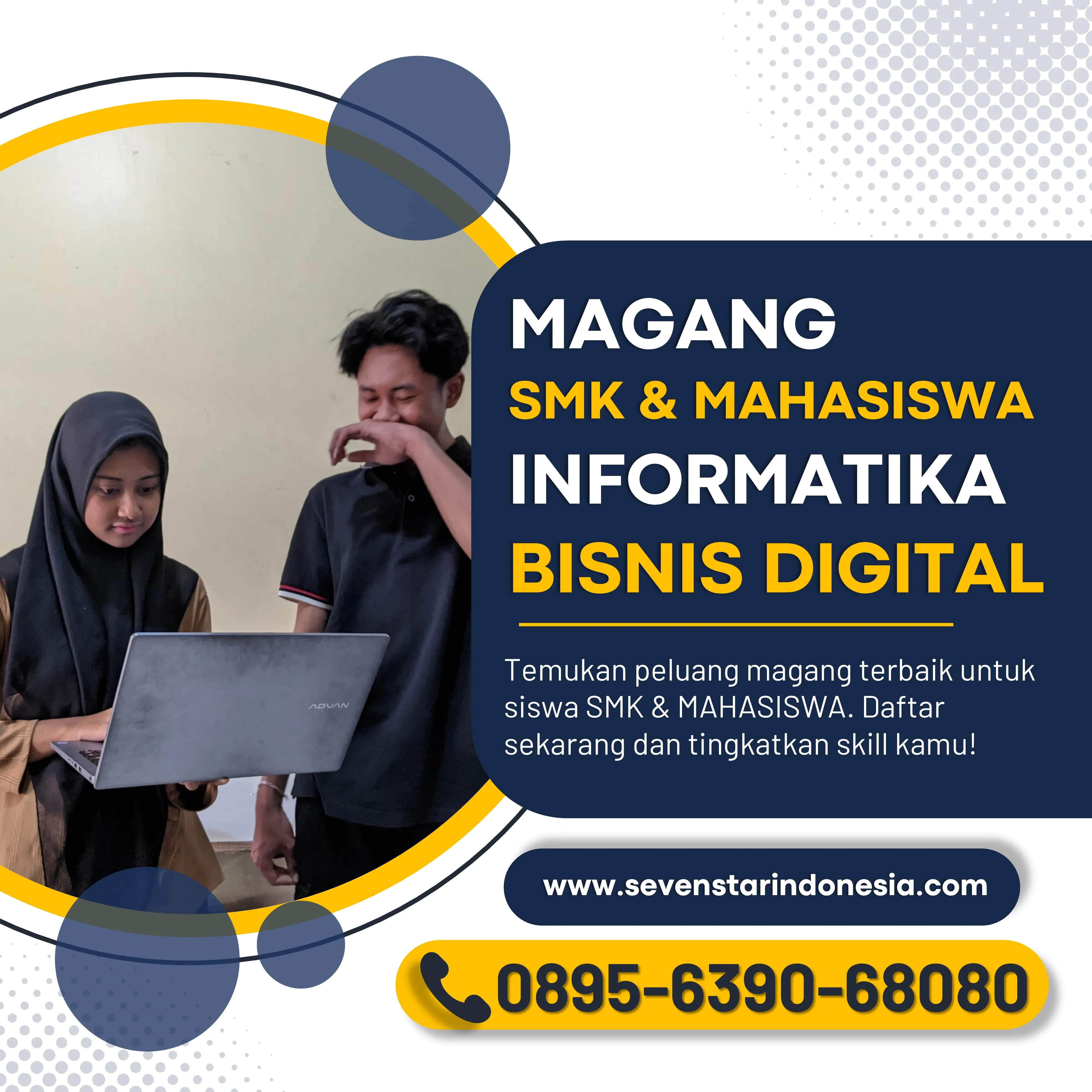 WA 0895-6390-68080 Lowongan Magang RPL di Malang