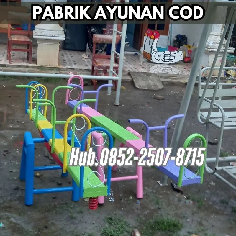 Hub 0852-2507-8715 TERMURAH !! ayunan besi kotak Dan mainan fiberglass Kec Petungkriyana Pekalongan  Bayar COD Free Ongkir