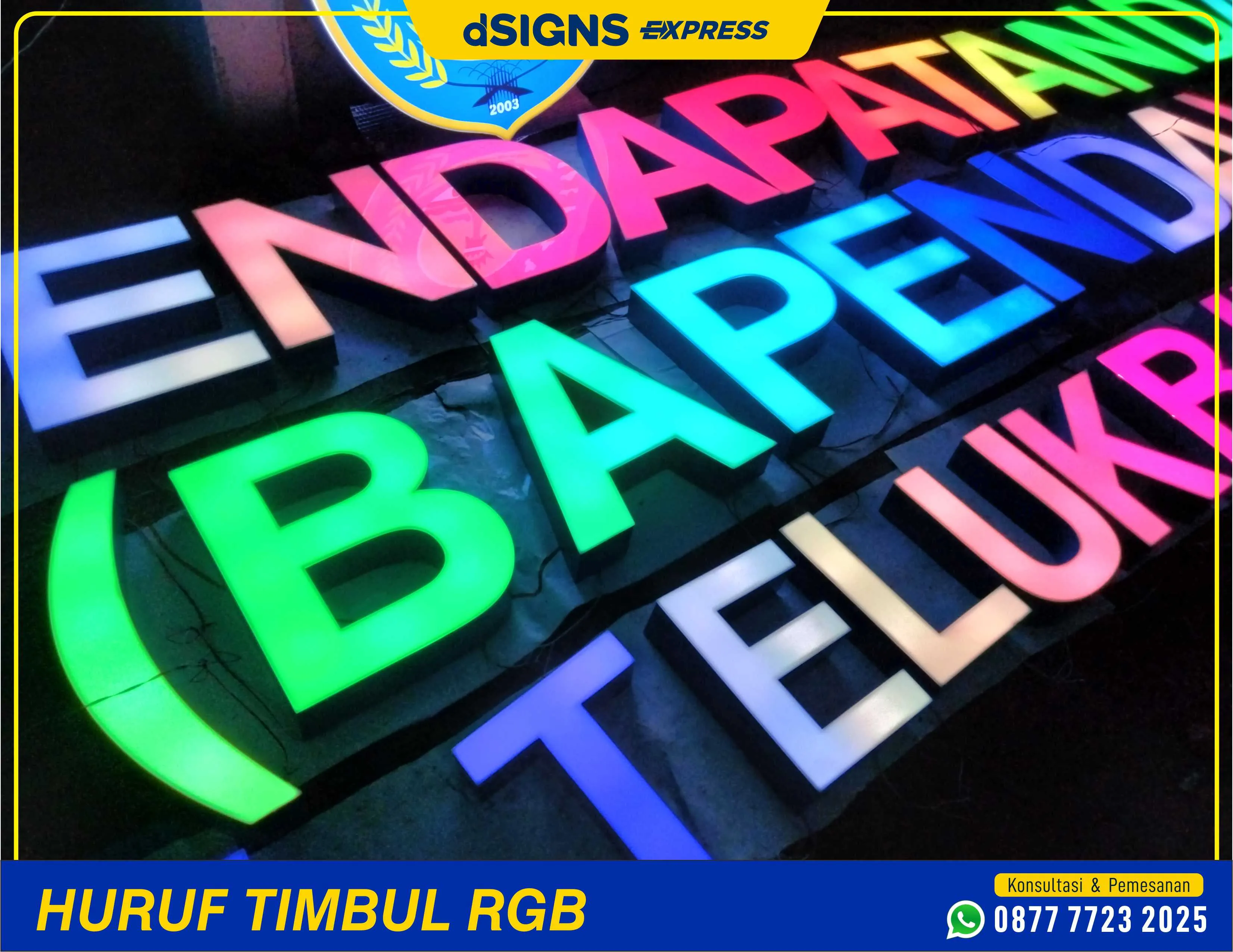 Professional Huruf Timbul Jakarta 0877-7723-2025