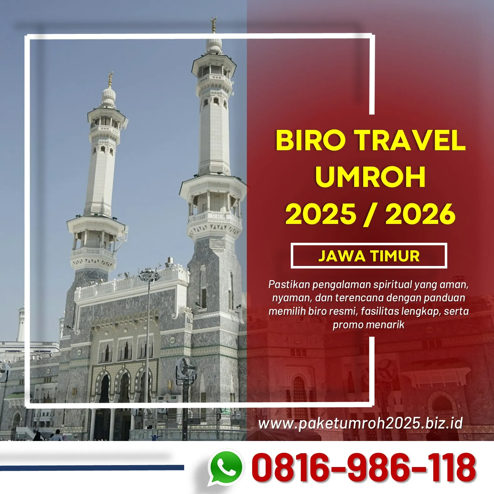 Paket Umroh Akhir Tahun 2025 Tajinan Malang AL Bahjah