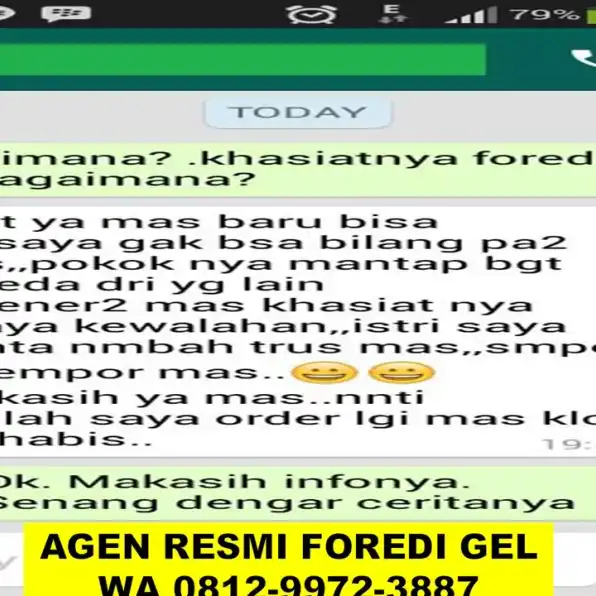 ORIGINAL 0812-9972-3887 WA, Agen Resmi Foredi Gel Jayapura