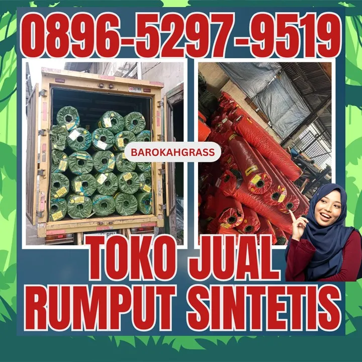 0896-5297-9519 (Bu Diana), Toko Rumput Sintetis Palu Kulawi