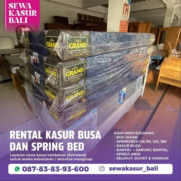 perSewaan Kasur Bali | WA/Telp. : 0878 3839 3600