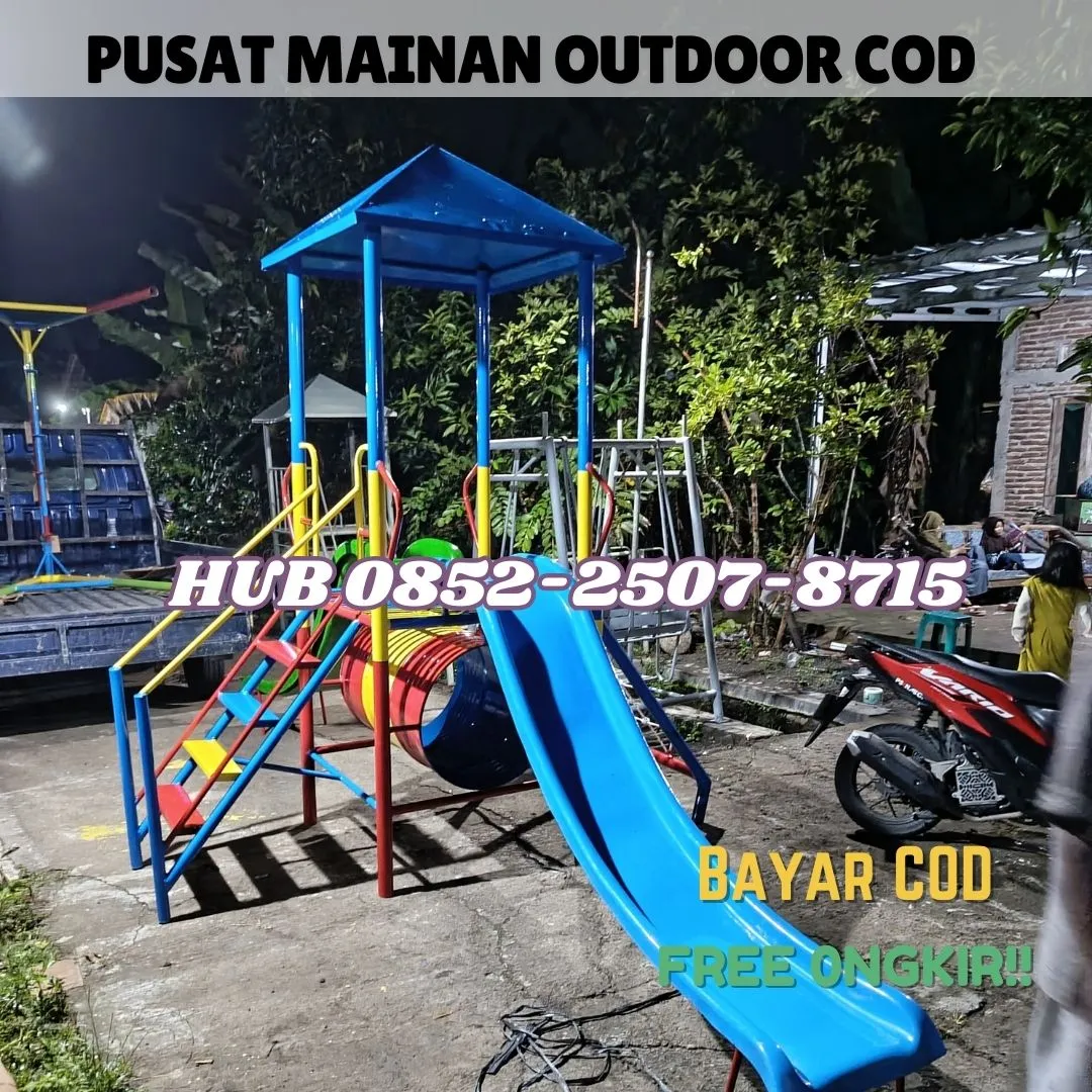 Desain ayunan besi minimalis terbaru Dan Mainan Panjat Tali Kec Cisata Pandeglang