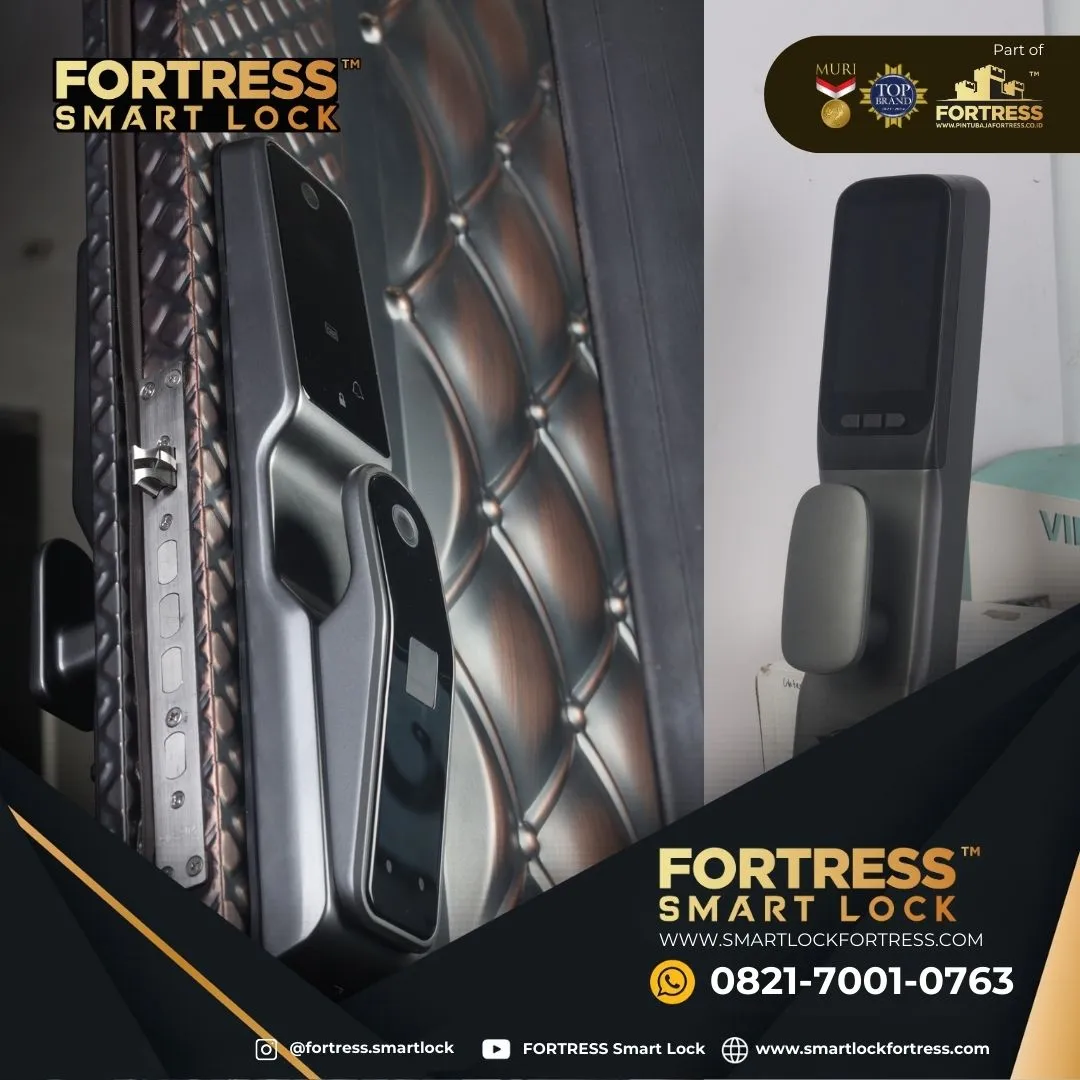 (FORTRESS) Smart Lock 2 Pintu Di Landak