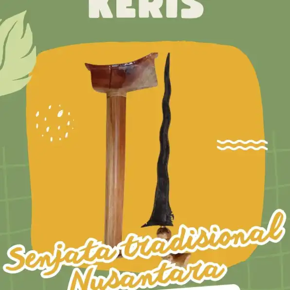 Keris Bali Pamor Banyu Asem  Seni Banyuasin Jakarta Kerajinan Keris