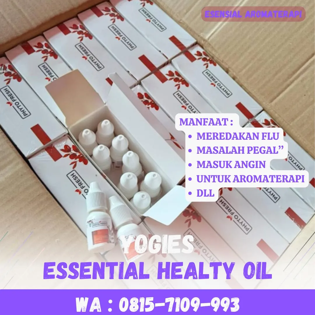 (YOGIES), Phyto Fresh Kab Lampung Timur, Manfaat Minyak Essential Oil