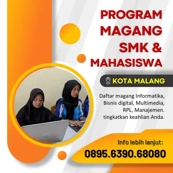 WA 0895-6390-68080,Daftar Magang Bisnis Digital di Malang