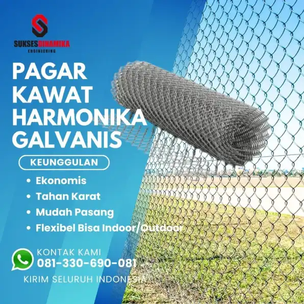 Pagar Kawat Harmonika Galvanis Hubungi 081-330-690-081 Tenggilis Mejoyo Surabaya Bangun Lebih Mudah! #24