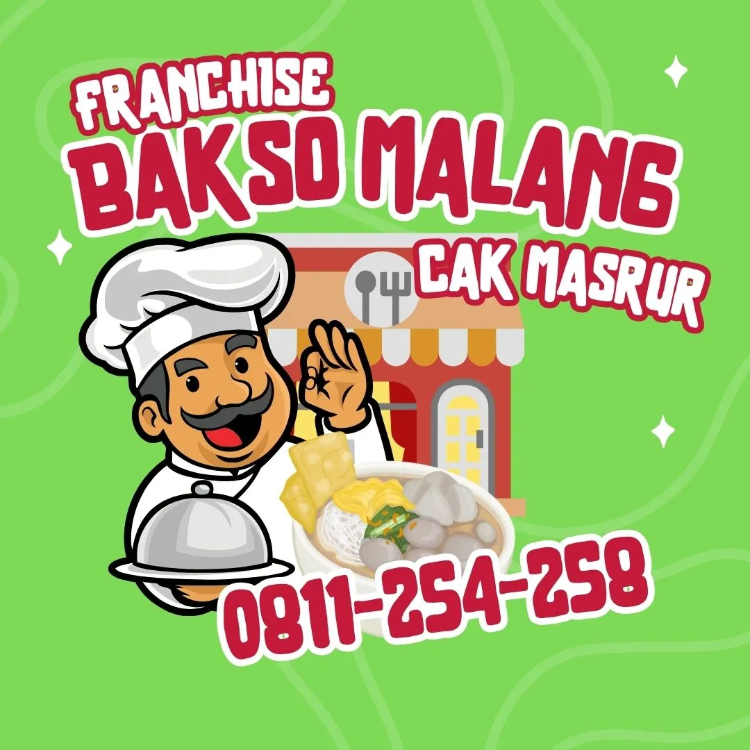 TERUNGGUL! | WA.0811-254-258 Bisnis Kemitraan Bakso Malang Cak Masrur Terunggul di Tolitoli