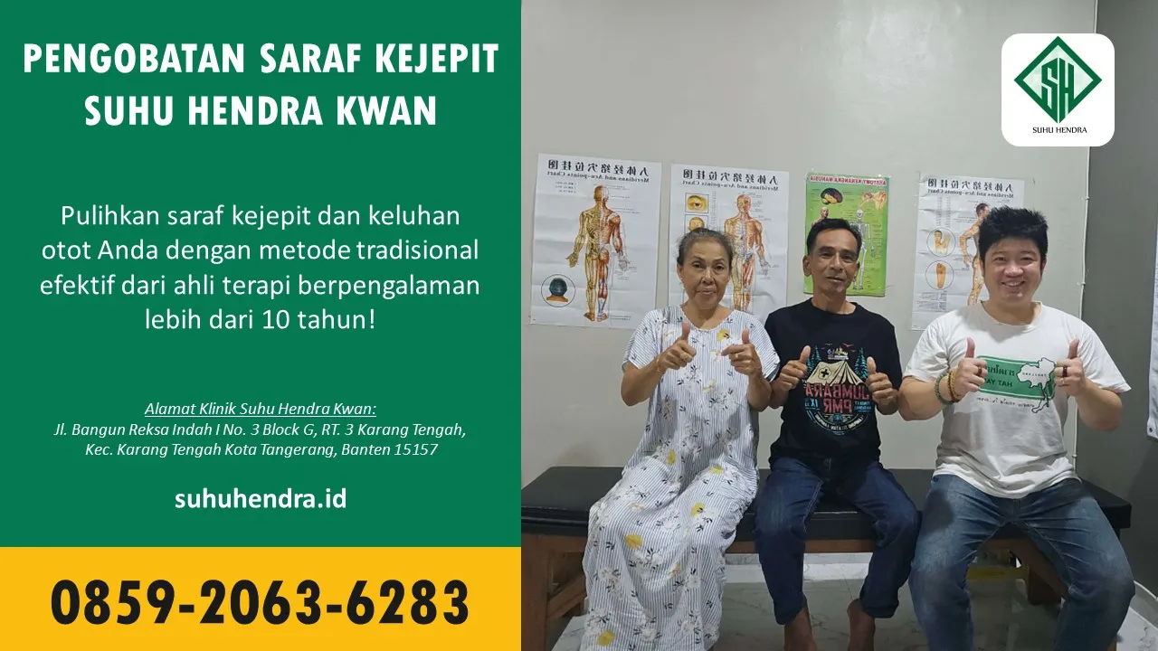 Langkah Bijak! Pengobatan Saraf Kejepit Alami Tanpa Efek Samping di Depok