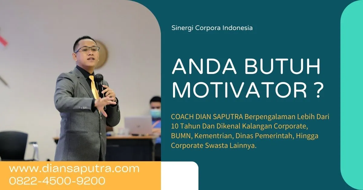 Trainer Sales Banyumas, Terpercaya & Solutif, Dian Saputra