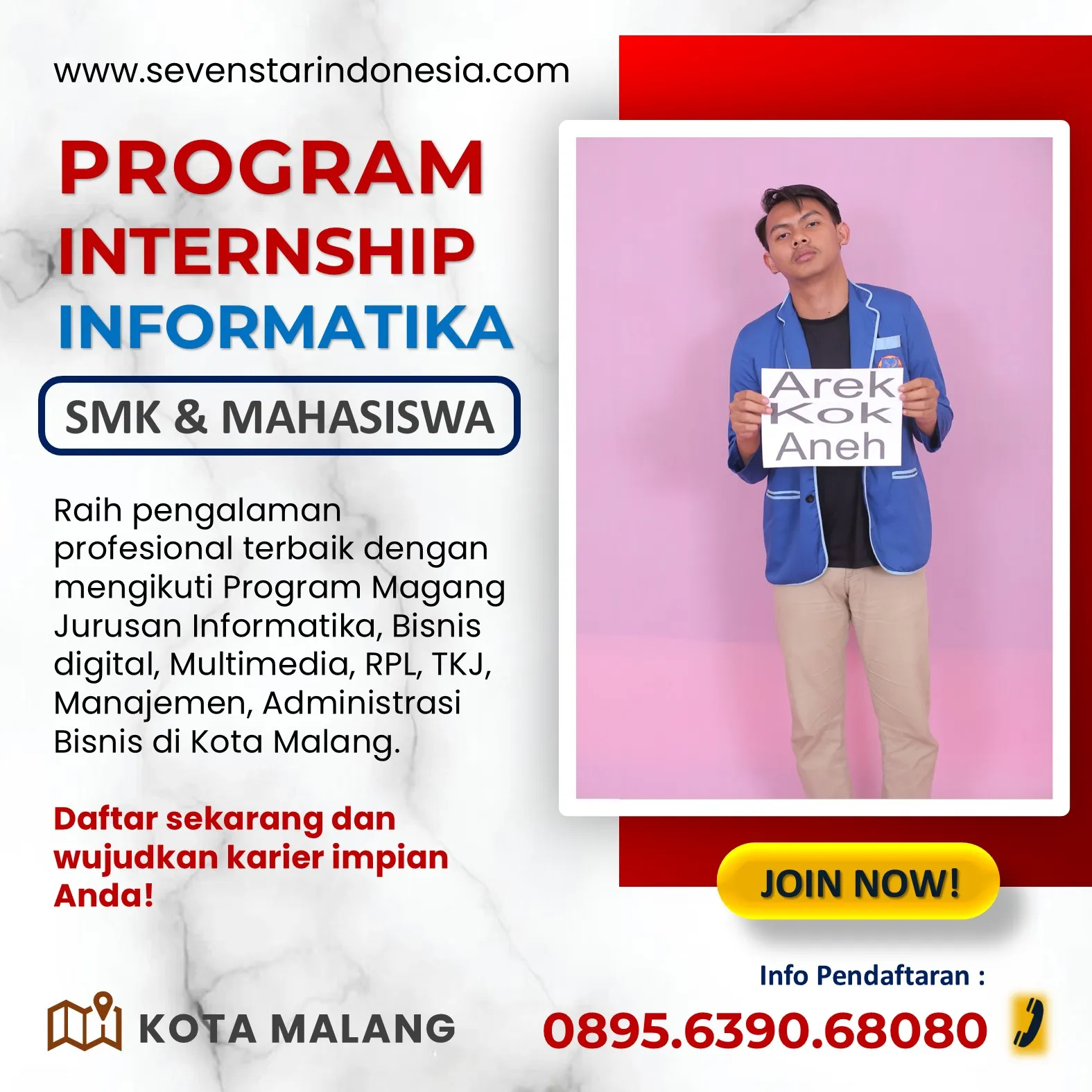 Lowongan Praktek Industri Administrasi di Malang