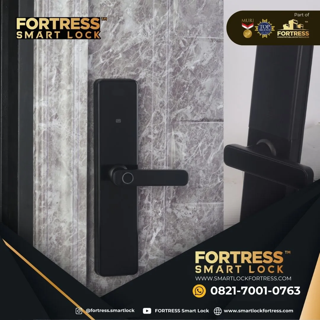 (FORTRESS) Smart Lock Door Alarm Di Palu