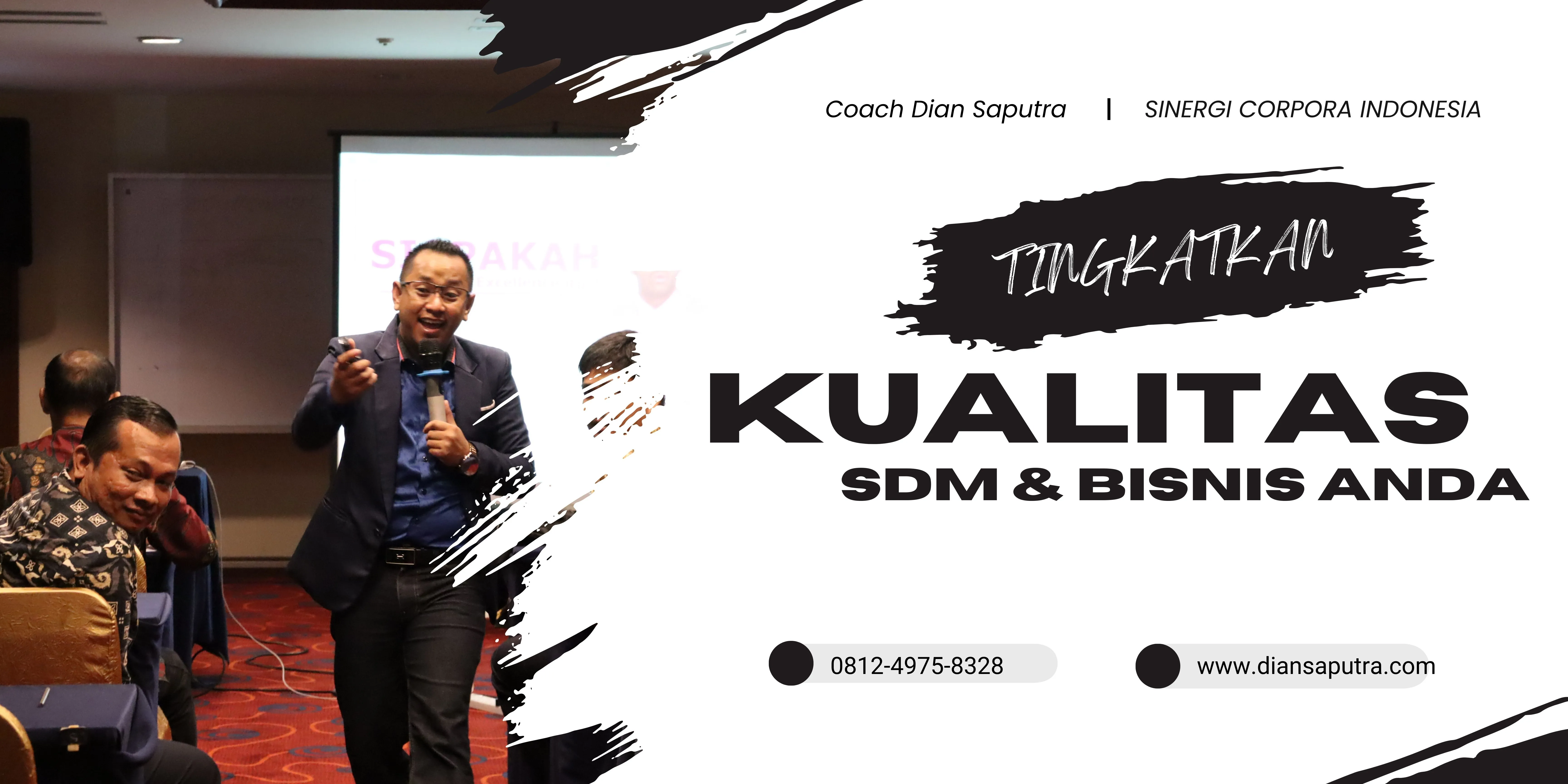 Motivator Sales Bekasi, Lucu dan Aplikatif, Coach Dian Saputra