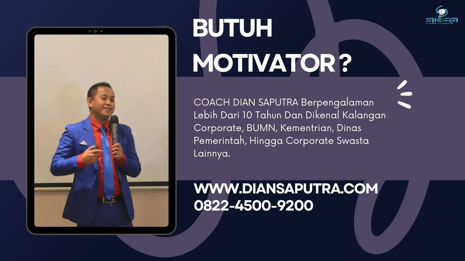 Trainer Marketing Samarinda, Terpercaya & Solutif, Dian Saputra