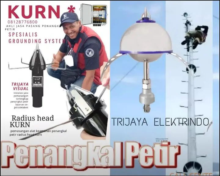 spesialis ahli jasa pasang penangkal petir Bojongloa Kaler Babakan Ciparay Bandung