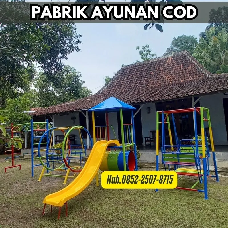 Hub 0852-2507-8715 CUKUP SHARE LOCK !! ayunan besi sederhana Dan Perosotan Custom Kec Pagaden Subang Bayar COD Free Ongkir
