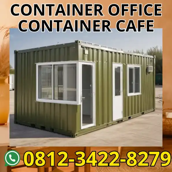 HP/WA: 0812-3422-8279, Jual Container Office, Container Cafe di Cilacap, Jateng