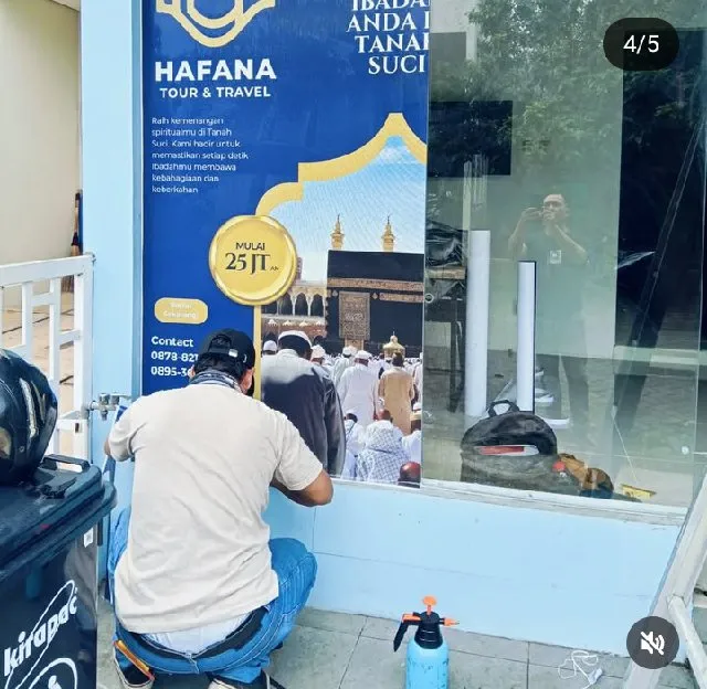 sticker printing gedung cilandak
