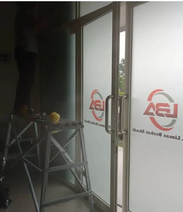 sticker printing gedung cilandak