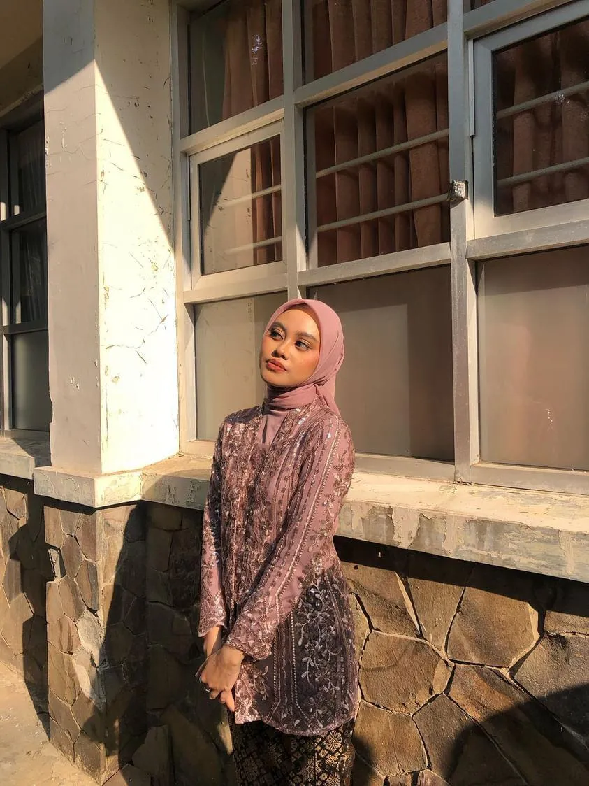 PROMO, Kebaya Wisuda Modern, Anak SMA, Bawahan Kebaya, Bengkulu, NENG LINA KEBAYA