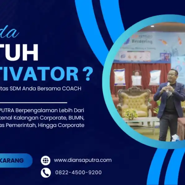 Motivator Medan, 082245009200, Terpercaya & Solutif, Dian Saputra