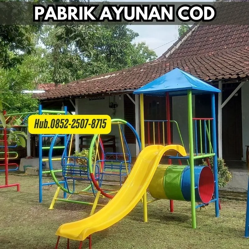 Hub 0852-2507-8715 STOK READY !! ayunan besi hollow Dan produsen playground Kec Cipunagara Subang Bayar COD Free Ongkir