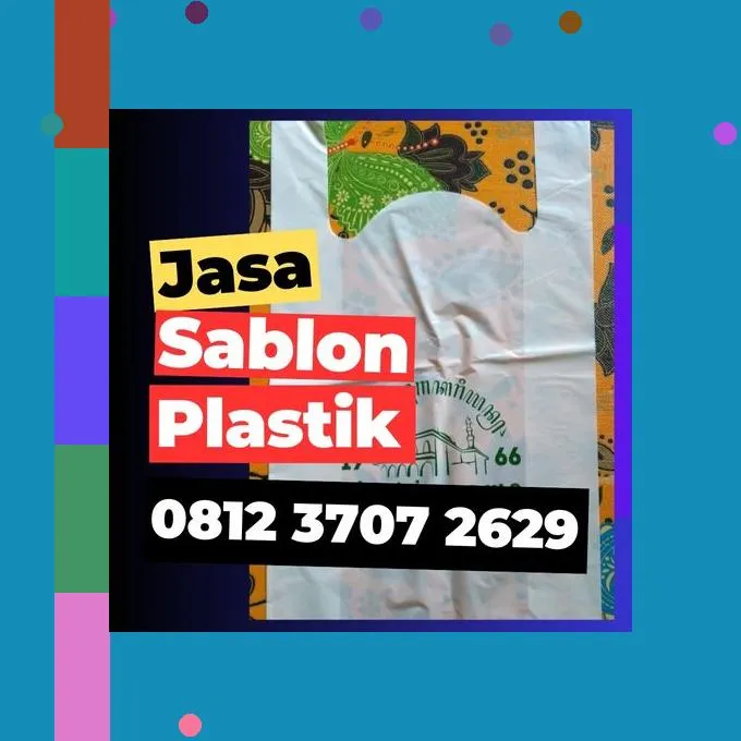 Jasa Sablon Plastik Kresek di Nganjuk