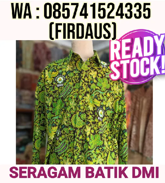 KUALITAS TERBAIK Penjual Baju batik DMI Tebo Tangerang Selatan Raudhah Batik Pekalongan