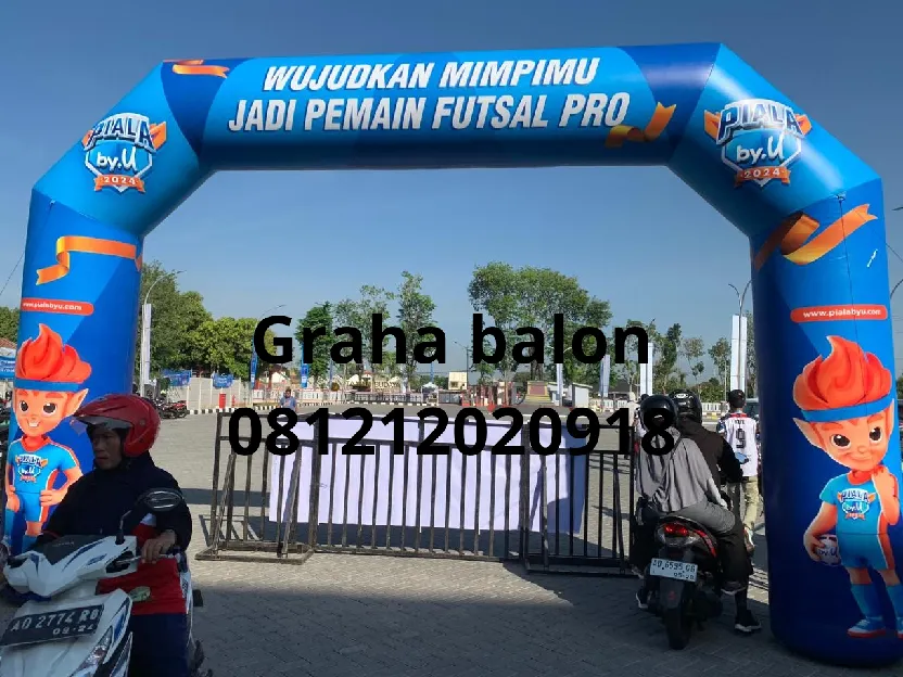 Jual Balon Gate Start Finish Solo Jawa Tengah. Hub 081212020918