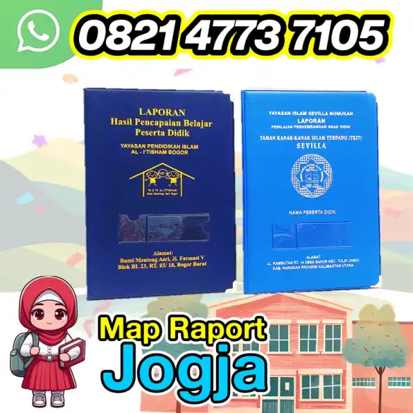 0821-4773-7105 Harga Sampul Raport Tk Map Ijazah Tpq di Kraton Jogja