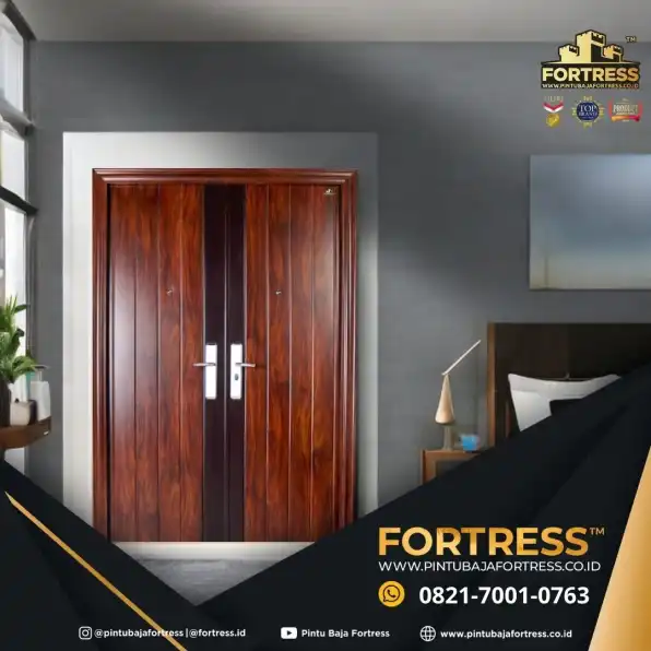 TERBAIK..!! WA 0821 7001 0763 (FORTRESS) Pintu Besi Terbaru 1 Daun Di Bandung