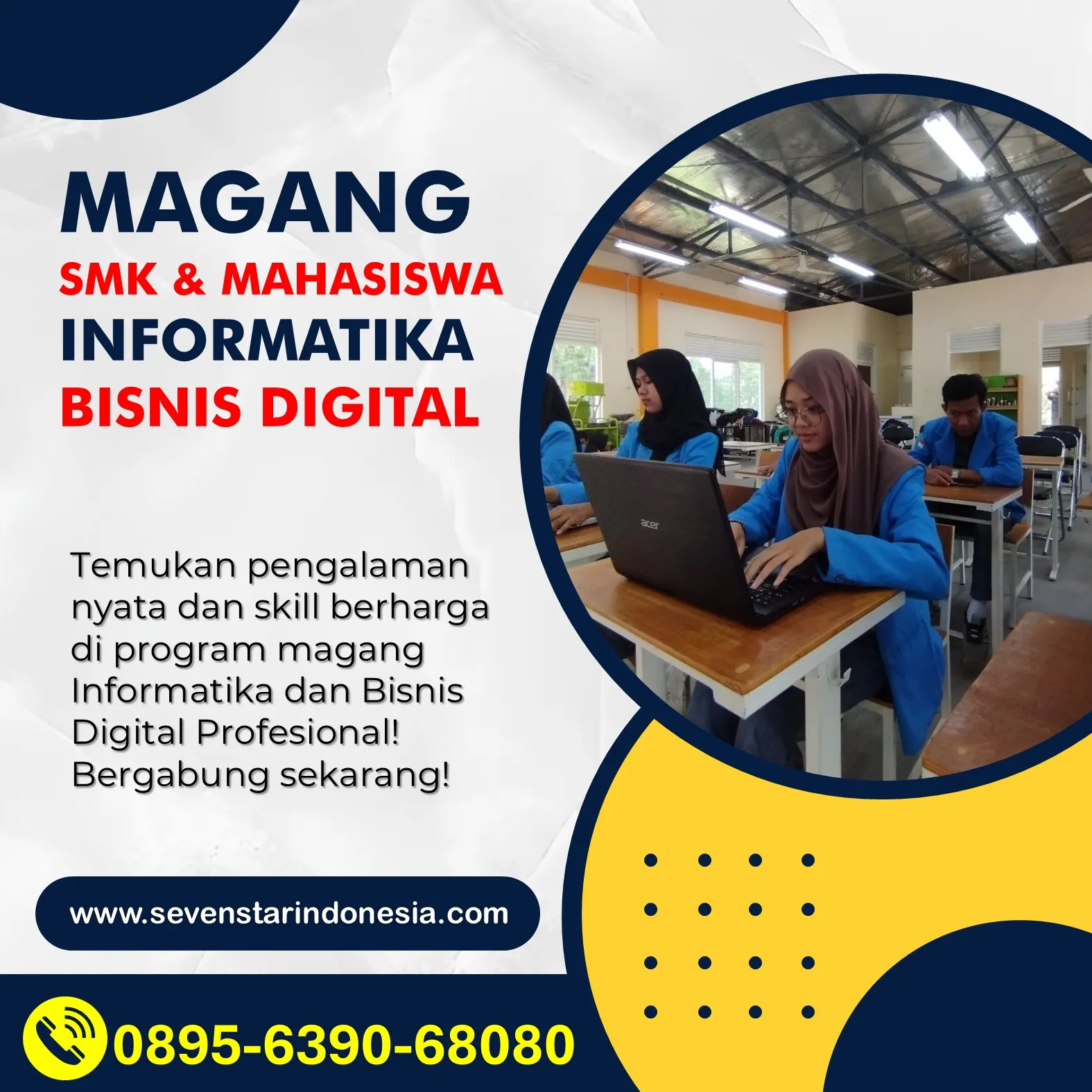 Hub 0895-6390-68080 PKL Mahasiswa 3 Bulan di Kepanjen - Solusi Belajar Profesional!