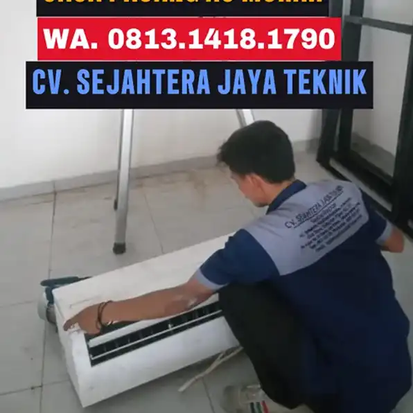 WA. 0822.9815.2217 - 0813.1418.1790 Jasa Service AC, Cuci AC, Bongkar Pasang AC Setu, Cipayung, Jakarta Timur Terdekat – CV. Sejahtera Jaya Teknik