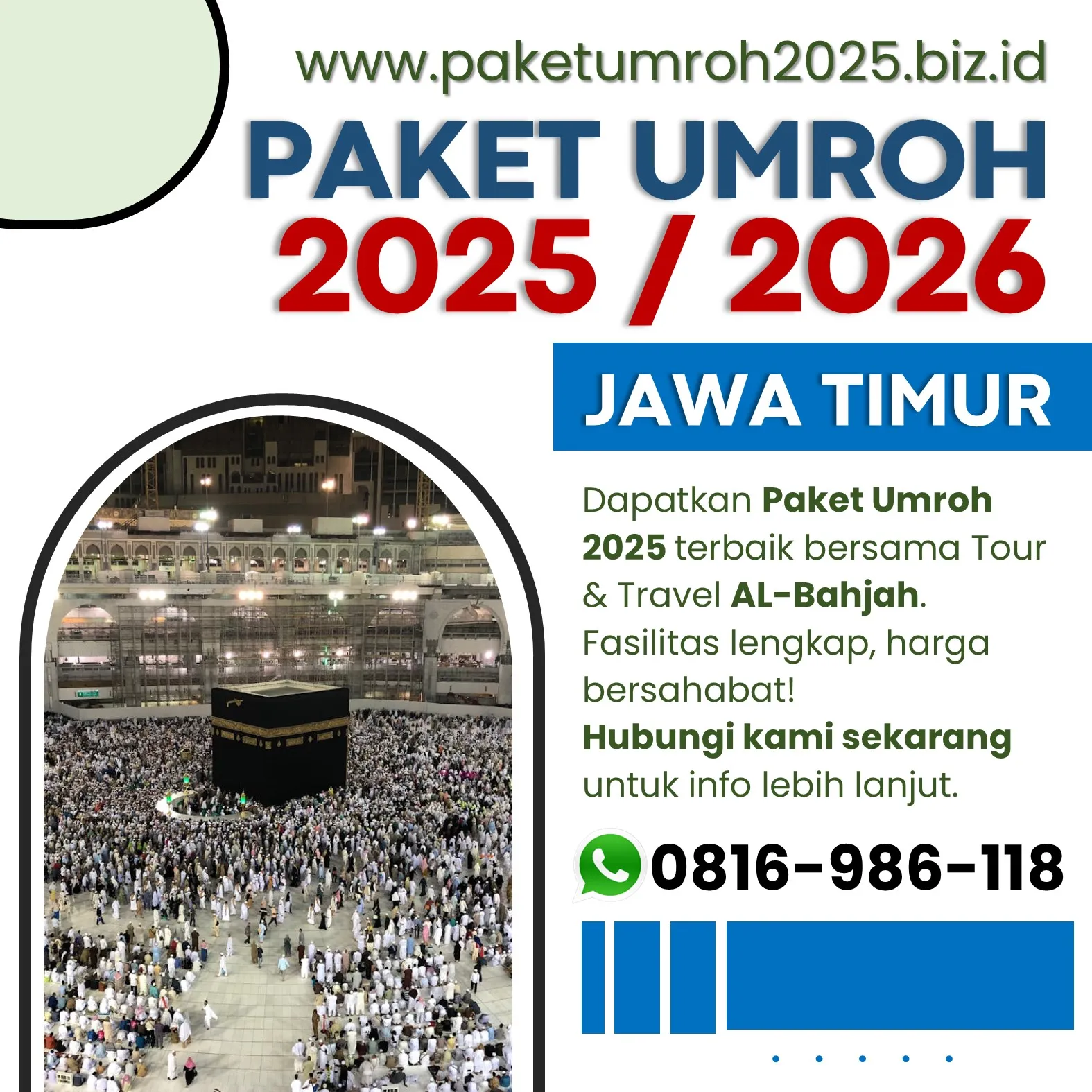 Umroh Ramadhan 2025 Tumpang Malang: Ibadah Nyaman & Khusyuk