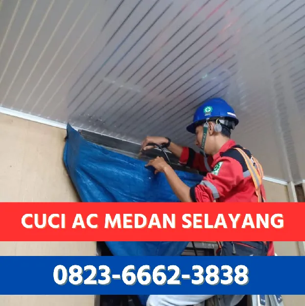 Cuci AC Hotel Medan Selayang