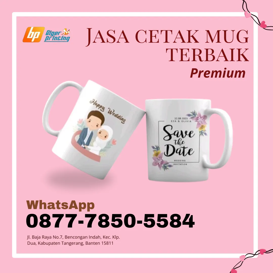 PREMIUM, Jasa cetak mug terbaik,di CIPUTAT TIMUR TANGERANG SELATAN