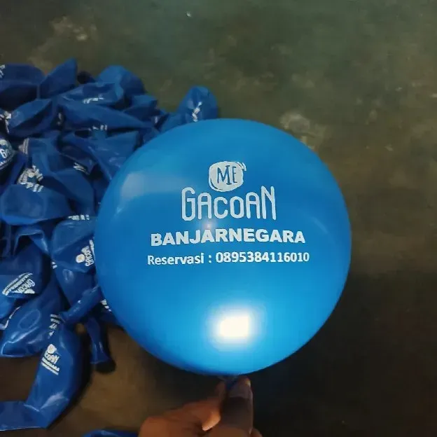 Balon Sablon Custom Surabaya Murah