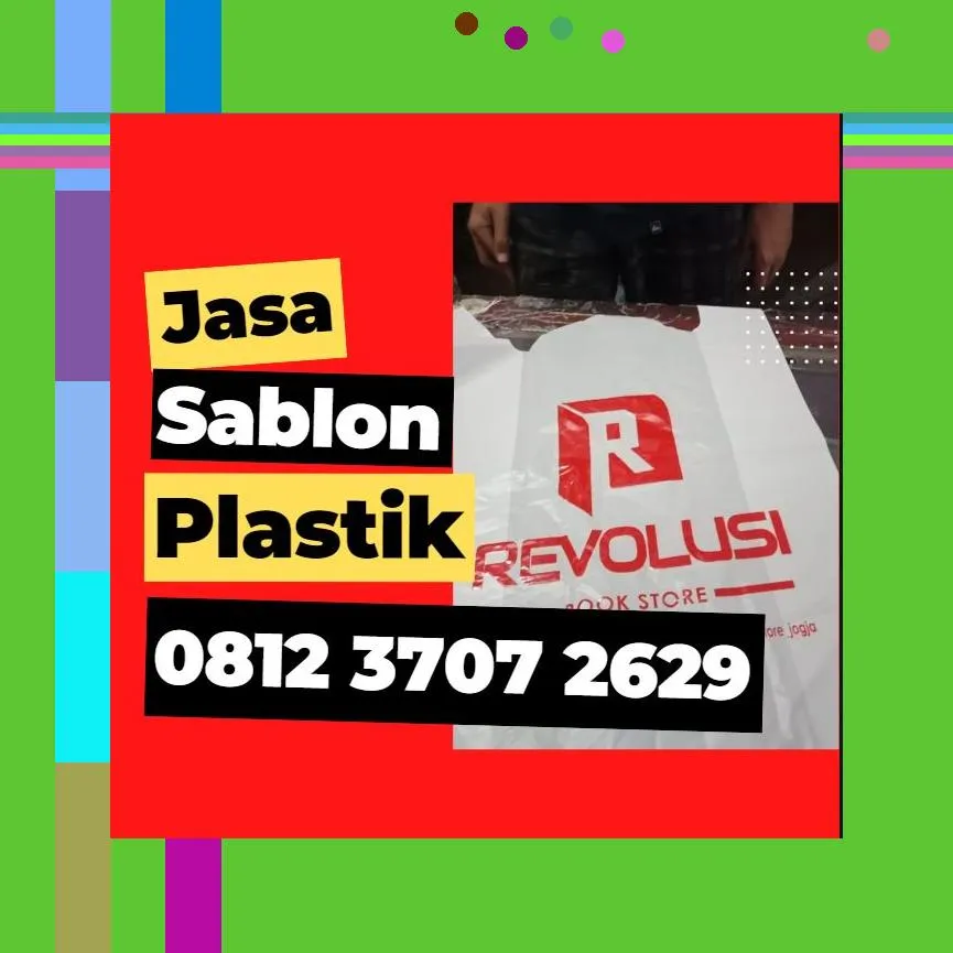 Jasa Sablon Plastik OPP di Ngemplak