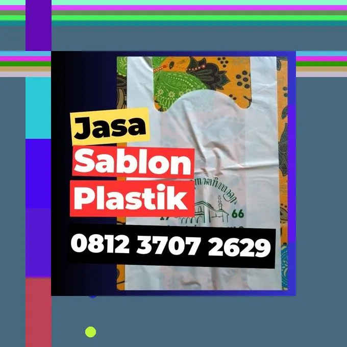 Jasa Sablon Plastik Kresek di Pasuruan