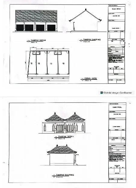 Dijual 4 Unit RUKO & 2 Unit Rumah, Jl. Kusuma Bangsa Bungtomo Denpasar